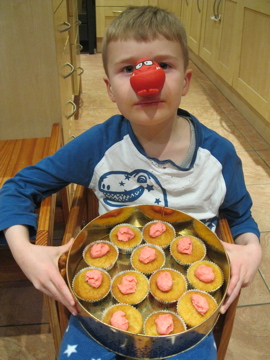 Red Nose cakes