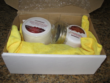 Chambers leather care products