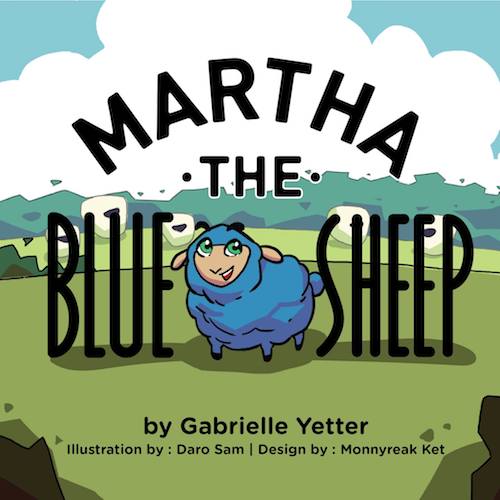 Martha the Blue Sheep by Gabrielle Yetter