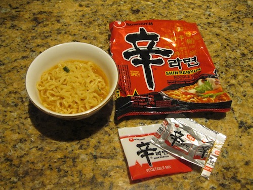 Shin Ramyun Noodle Soup
