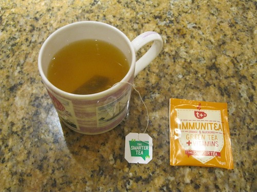 2 Tplus+ immunitea vitamin tea orange and blueberry sachets