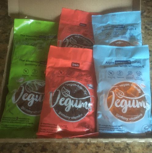 Vegan Friendly Vegums gummy vitamins
